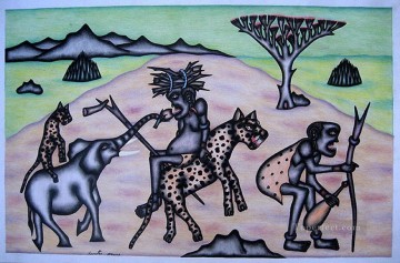 Sobre el leopardo africano Pinturas al óleo